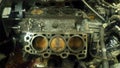 Engine Mitsubishi GALANT piston, block, automatic transmission